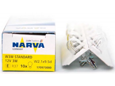 Лампа Narva Standart W3W 12v 17097