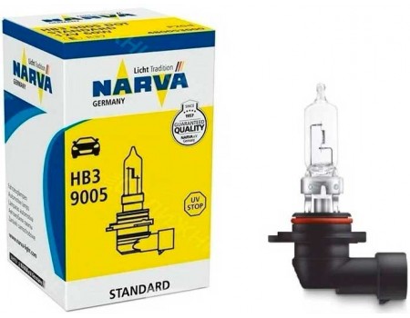 Галогенная лампа  Narva Standart HB3 (9005) 12v 65w 48005