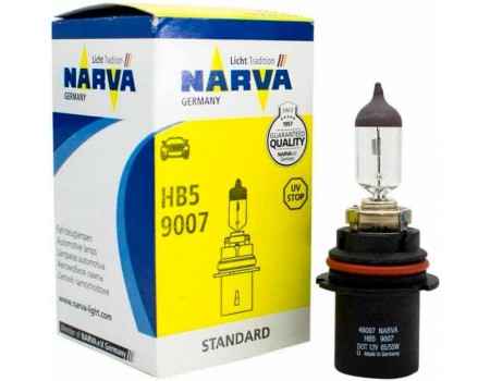 Галогенная лампа  Narva Standart HB5 (9007) 12v 65/55w 48007