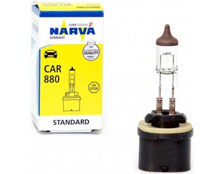 Галогенная лампа  Narva Standart H27/1 (880) 12v 27w прямой цоколь 48039