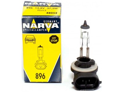 Галогенная лампа  Narva Standart H27/2 (896) 12v 37,5w гнутый цоколь 48052