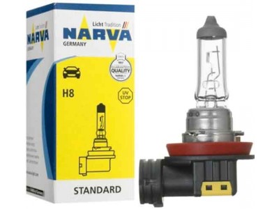 Галогенная лампа  Narva Standart H8 12v 35w 48076