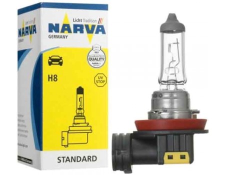 Галогенная лампа  Narva Standart H8 12v 35w 48076