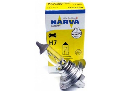 Галогенная лампа  Narva Standart H7 12v 55w 48328