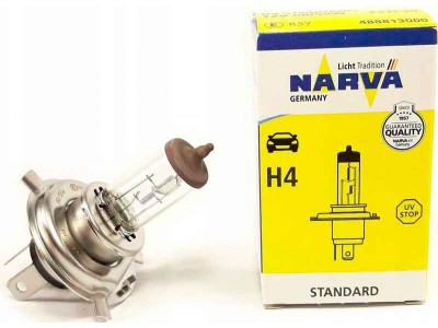 Галогенная лампа  Narva Standart H4 12v 60/55w 48881