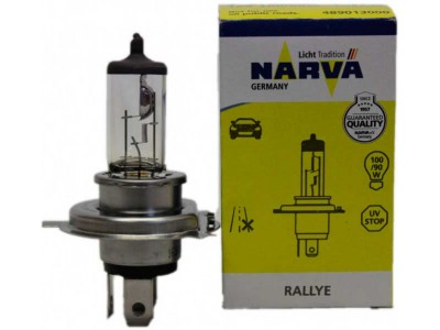 Галогенная лампа  Narva Standart H4 12v 100/90w 48901