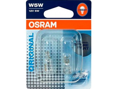 Комплект ламп Osram Original Line W5W 12v 2825-02b