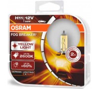 Галогенные лампы Osram Fog Breaker H11 12v 55w 64211FBR-HCB