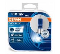 Галогенные лампы Osram Cool Blue Boost H11 12v 75w 62211cbb-hcb