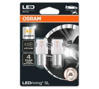 Светодиодная лампа OSRAM LEDriving SL PY21W 12v желтая 7507dyp02b