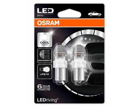Светодиодная лампа OSRAM LEDriving - Premium P21W 12v белая 7556CW-02B