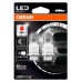 Светодиодная лампа OSRAM LEDriving - Premium P27/7W 3157 12v красная 3557R-02B