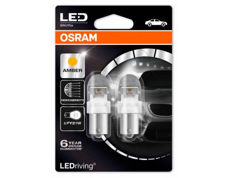 Светодиодная лампа OSRAM LEDriving - Premium PY21W 12v желтая 7557YE-02B