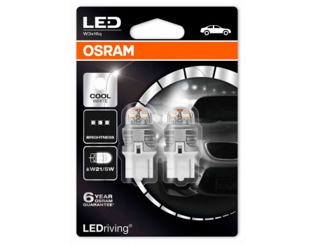 Светодиодная лампа OSRAM LEDriving - Premium W21/5W 12v белая 7915CW-02B