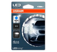 Светодиодная лампа OSRAM LEDriving - Standart W5W 12v синяя 2880BL-02B