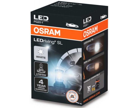 Светодиодная лампа OSRAM LEDriving - Standart PS19W 12v белая 5201dwp
