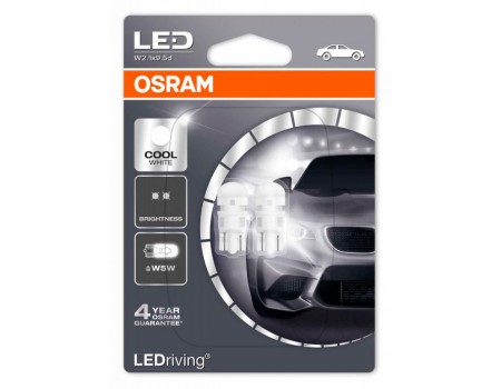 Светодиодная лампа OSRAM LEDriving - Standart W5W 12v белая 2880CW-02B