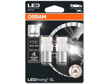 Светодиодная лампа OSRAM LEDriving - Standart SL P21/5W 12v белая 7528DWP-02B