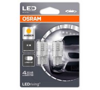 Светодиодная лампа OSRAM LEDriving - Standart W21W 12v желтая 7705YE-02B