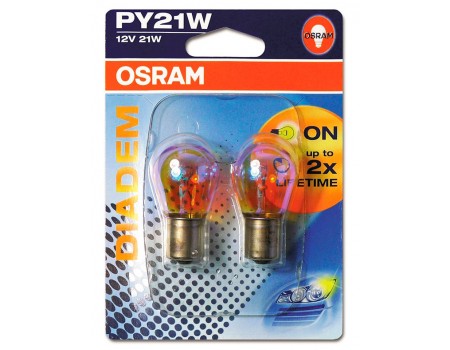 Лампа поворотника Osram PY21W 12v Diadem 7507lda02b