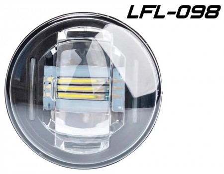 Фара противотуманная Hyundai Creta (2016-) OPTIMA LED FOG LIGHT-098 с рамками C-TA16 левая+ правая