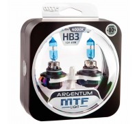 Галогенные лампы MTF light Argentum +80% HB3 65W (комплект)