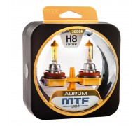 Галогенные лампы MTF light Aurum H8 (комплект)