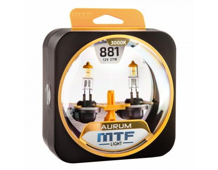 Галогенные лампы MTF light Aurum H27 881 (комплект)