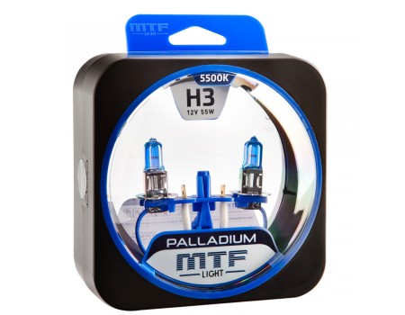 Галогенные лампы MTF light Palladium H3 (комплект)
