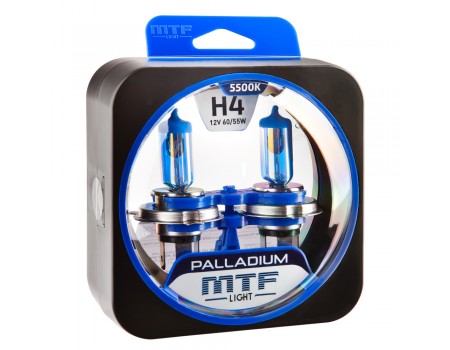 Галогенные лампы MTF light Palladium H4 (комплект)