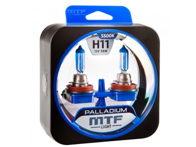 Галогенные лампы MTF light Palladium H11 (комплект)