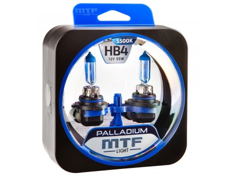 Галогенные лампы MTF light Palladium HB4 (комплект)