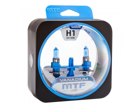 Галогенные лампы MTF light Vanadium H1 (комплект)