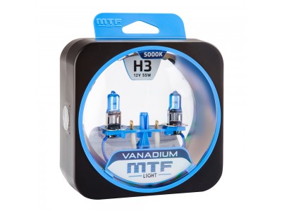 Галогенные лампы MTF light Vanadium H3 (комплект)