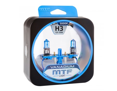 Галогенные лампы MTF light Vanadium H3 (комплект)