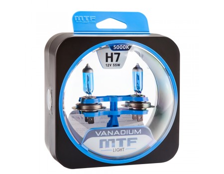 Галогенные лампы MTF light Vanadium H7 (комплект)