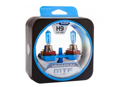 Галогенные лампы MTF light Vanadium H9 (комплект)