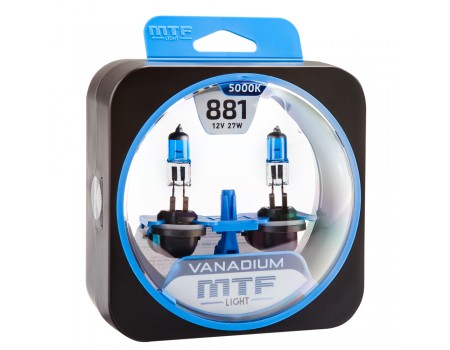 Галогенные лампы MTF light Vanadium H27 881 (комплект)