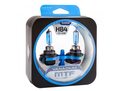 Галогенные лампы MTF light Vanadium HB4 (комплект)
