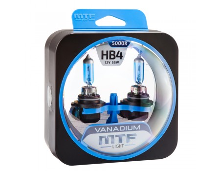 Галогенные лампы MTF light Vanadium HB4 (комплект)