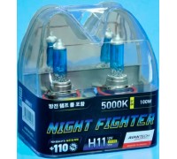 Галогенные лампы Avantech Night Fighter +110% H11 12v 55w 5000k ab5011