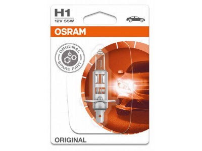 Галогенная лампа Osram Original line H1 12v 55w 64150