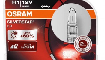  Новинка от Osram лампы Night Breaker Silver +100% H7, H4, H1 и H11 