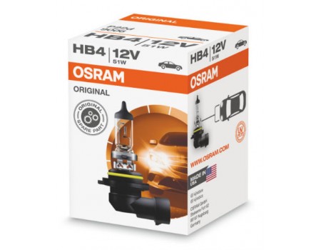 Галогенная лампа Osram Original line HB4 12v 51w 9006