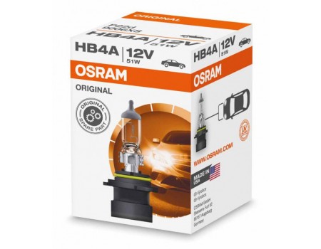 Галогенная лампа Osram Original line HB4A 12v 51w 9006XS