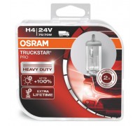 Галогенные лампы Osram Truckstar Pro +100% H4 24v 75/70w 64196tspduobox
