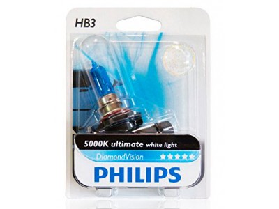 Галогенные лампы Philips Diamond Vision 5000k HB3 12v 65w 9005dvb1