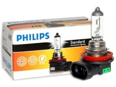 Галогенная лампа  Philips Standart H8 12v 35w 12360с1