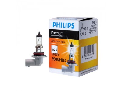 Галогенная лампа  Philips Vision +30% HB3 12v 65w 9005prс1