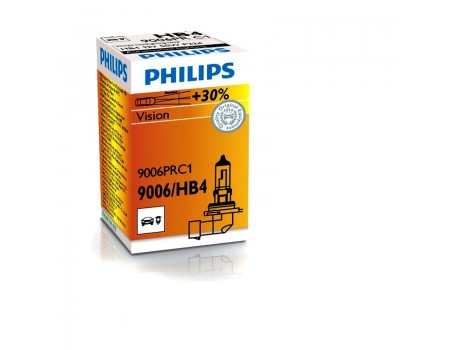Галогенная лампа Philips Vision +30% HB4 12v 55w 9006prс1 